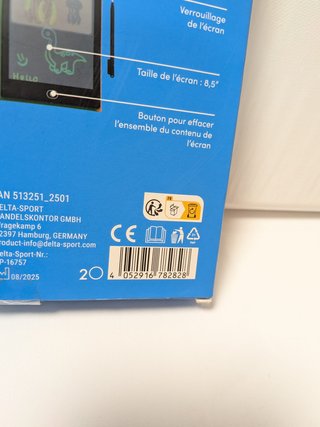 Tablet LCD Lupilu 8,5 con 10 carte EDUCATIVE