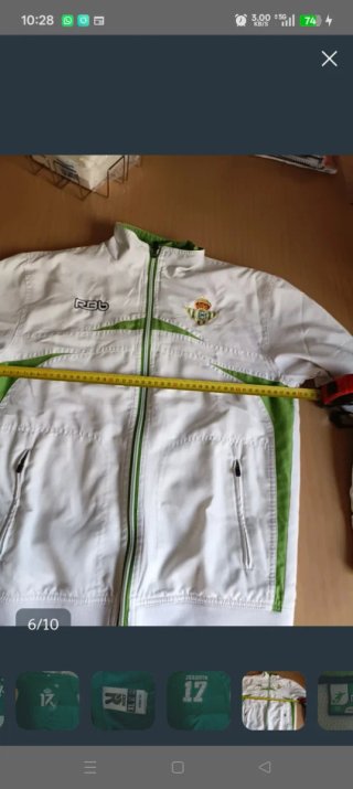 Chaqueta Kappa Betis Balompié, Regalo camisetas