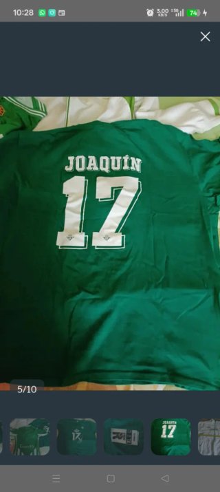 Chaqueta Kappa Betis Balompié, Regalo camisetas