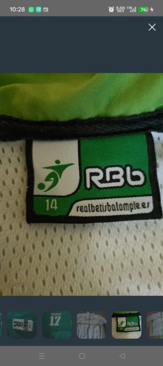 Chaqueta Kappa Betis Balompié, Regalo camisetas