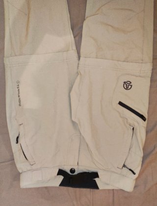 Pantalón Montaña Desmontable Hombre Ternua Gris S