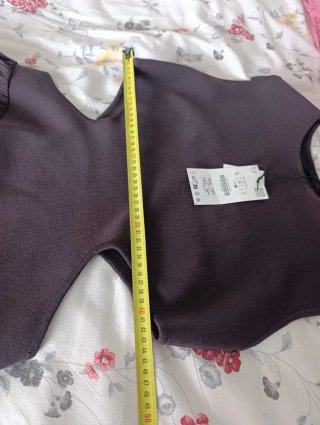 Vestido Zara fluido cut out talla L