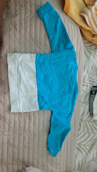 Sudadera infantil Mr. Bump azul