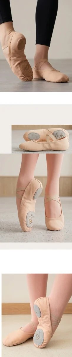 Zapatillas ballet media punta