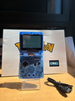 Game Boy Advance SP Edición pokemon Lucario IPS5