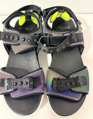 Sandalias Ash Negras Multicolor