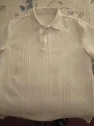 Polo blanco talla L sin estrenar