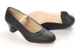 Tacones Flamenco Negros varias tallas
