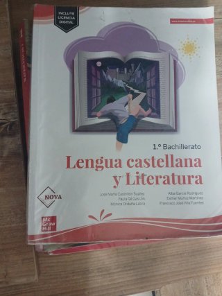 Lengua castellana y Literatura 1.º Bachillerato...