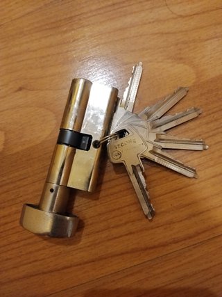 Cilindro Europerfil Tecon con Pomo 40/40