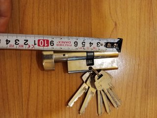 Cilindro Europerfil Tecon con Pomo 40/40