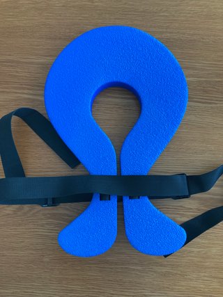 Collar Natación Leisis Azul 58x37x4 cm Aquaterapia