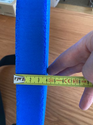 Collar Natación Leisis Azul 58x37x4 cm Aquaterapia