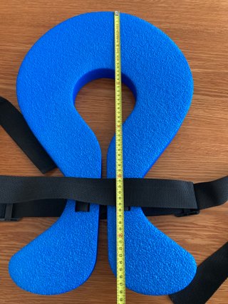 Collar Natación Leisis Azul 58x37x4 cm Aquaterapia