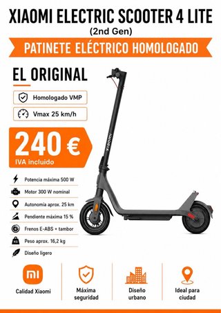 Patinete Eléctrico Smartgyro Rockway Homologado DG