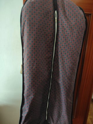 Abrigo de piel en cuello