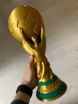 Réplica Copa del Mundo 3D