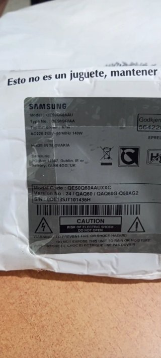 Samsung QE50Q60AAU BN41-02844D
