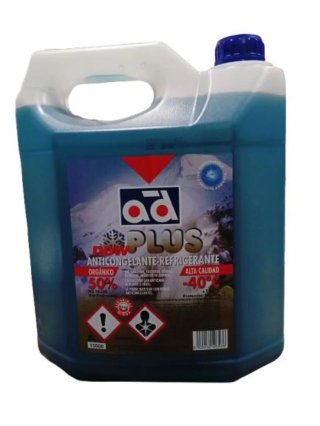 Anticongelante Orgánico BMW,MERCEDES PLUS 50% AZUl