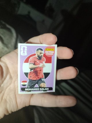 Cromo Extra Panini Mundial 2026 Mohamed Salah