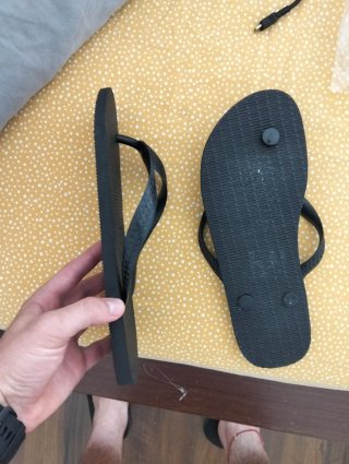 Ciabatte Havaianas Nere Taglia 41/42