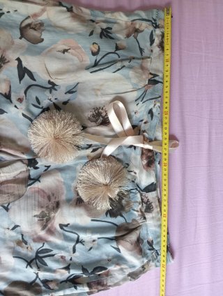 Pantaloni donna fantasia floreale