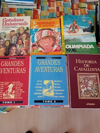 Lote de 48 novelas y libros antiguos
