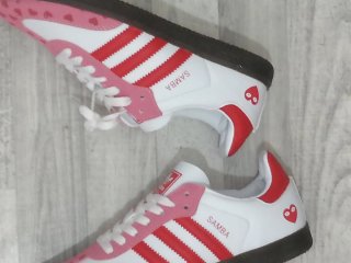 Adidas Samba Corazón Rosa Blanco