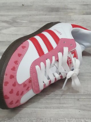 Adidas Samba Corazón Rosa Blanco