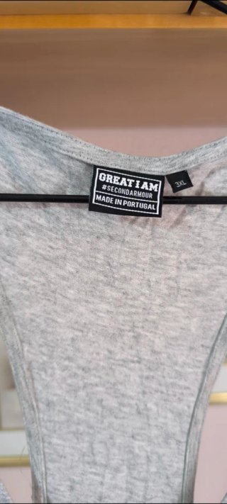 Camisetas sin mangas con logo Great I am hombre