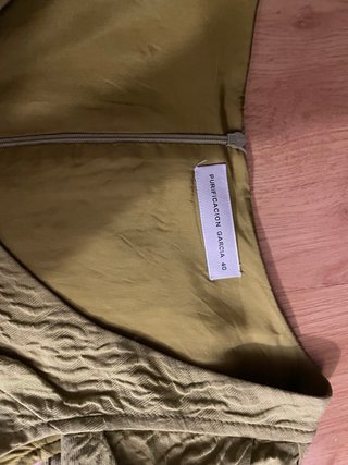 Conjunto chaqueta y vestido verde elegante