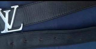 Cinturón Louis Vuitton Pelle Uomo 44/110
