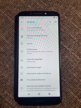 Motorola Moto G6 Play