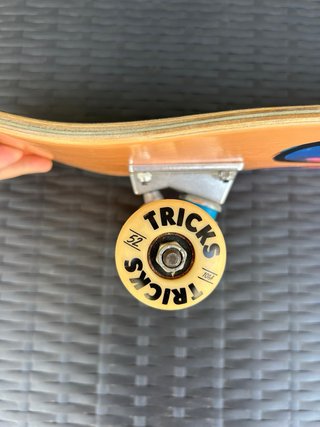 Skate Naranja Live in Peace