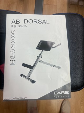 Banco Lumbar/Dorsal CARE