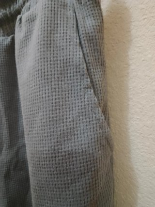 Pantalón corto pijama hombre beige