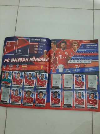 Álbum Champions League 20/21