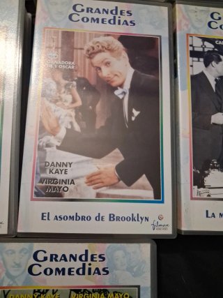 Pack 7 VHS Grandes Comedias