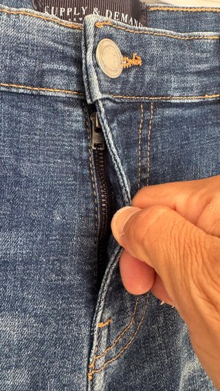 Supply & Demand Shorts Vaqueros Hombre Azul 32  M