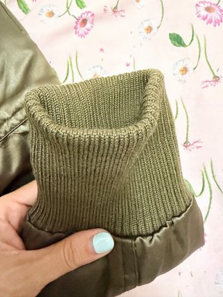 Giubbotto Phard verde oliva con cappuccio