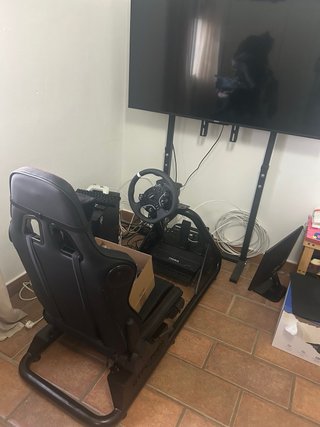 Cockpit soporte volante