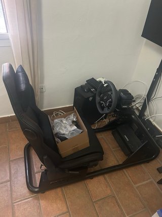 Cockpit soporte volante