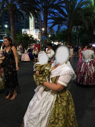Traje Alicantina Bebé Talla 1 Año