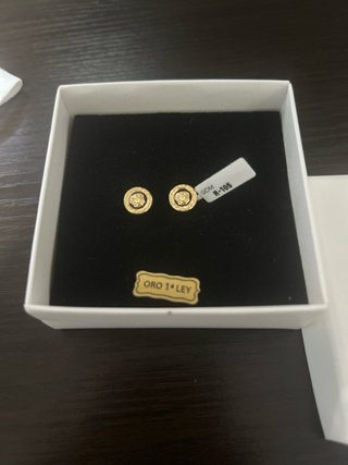 Pendientes Versace Medusa Oro 18k