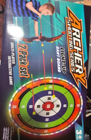 Juego Dardos Archer Light-Up 2 Pack