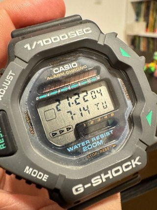 Casio G-Shock DW-6200-1 Relógio Preto