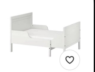 Cama extensible IKEA SUNDVIK blanca