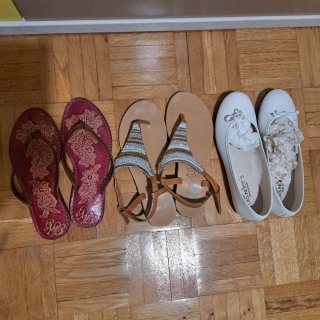 Sandalias y manoletinas mujer