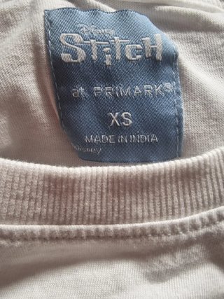 Lote 2 Camisetas Stitch Talla XS