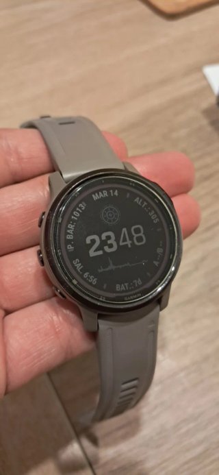 Garmin Fenix 6S Pro Solar Gris